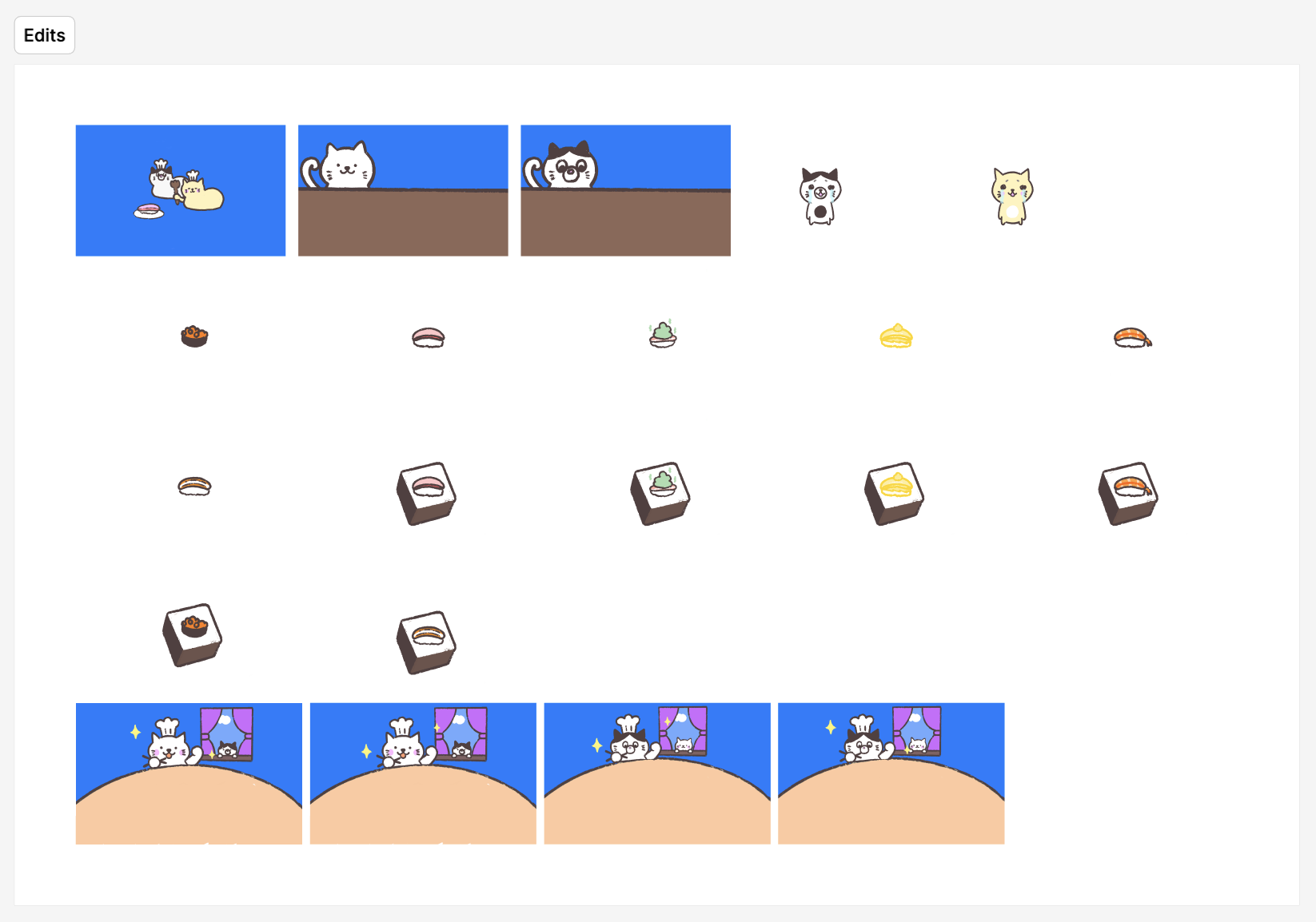 Visual Design Improvements for Cat Sushi Game